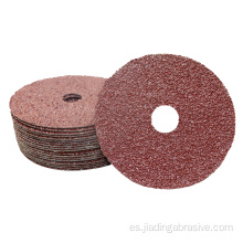 Ruedas de lijado de discos de fibra de resina de circonio para metal